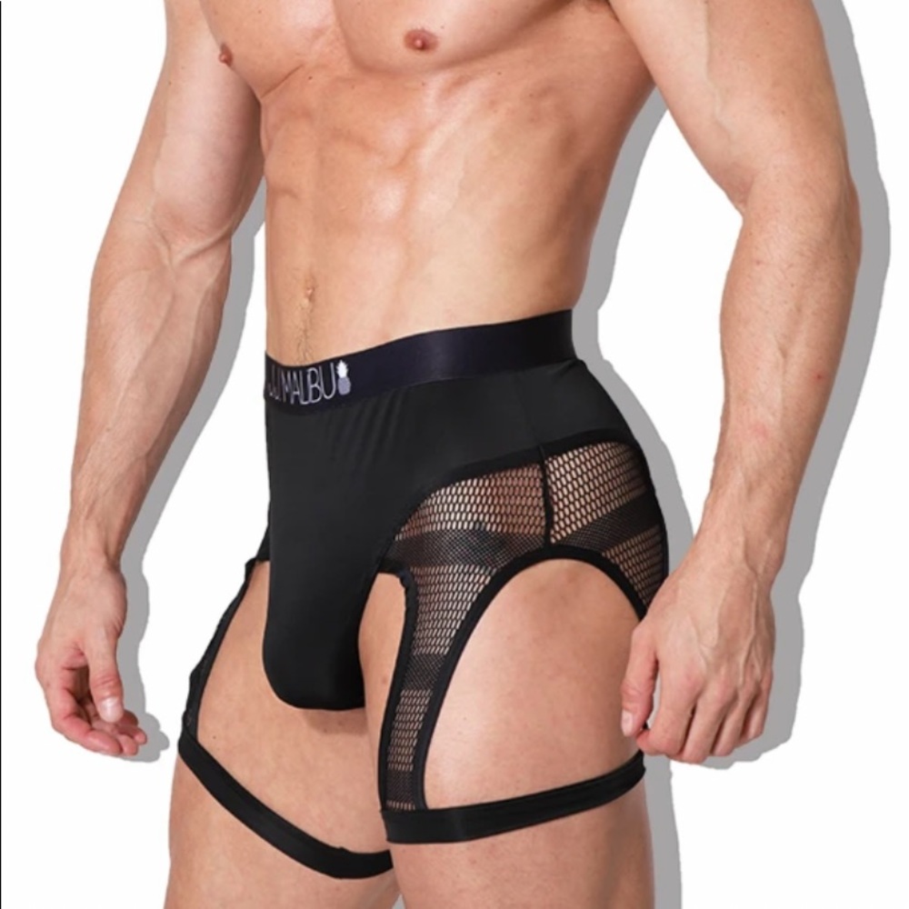 NEW sexy JJ Malibu garter belt underwear